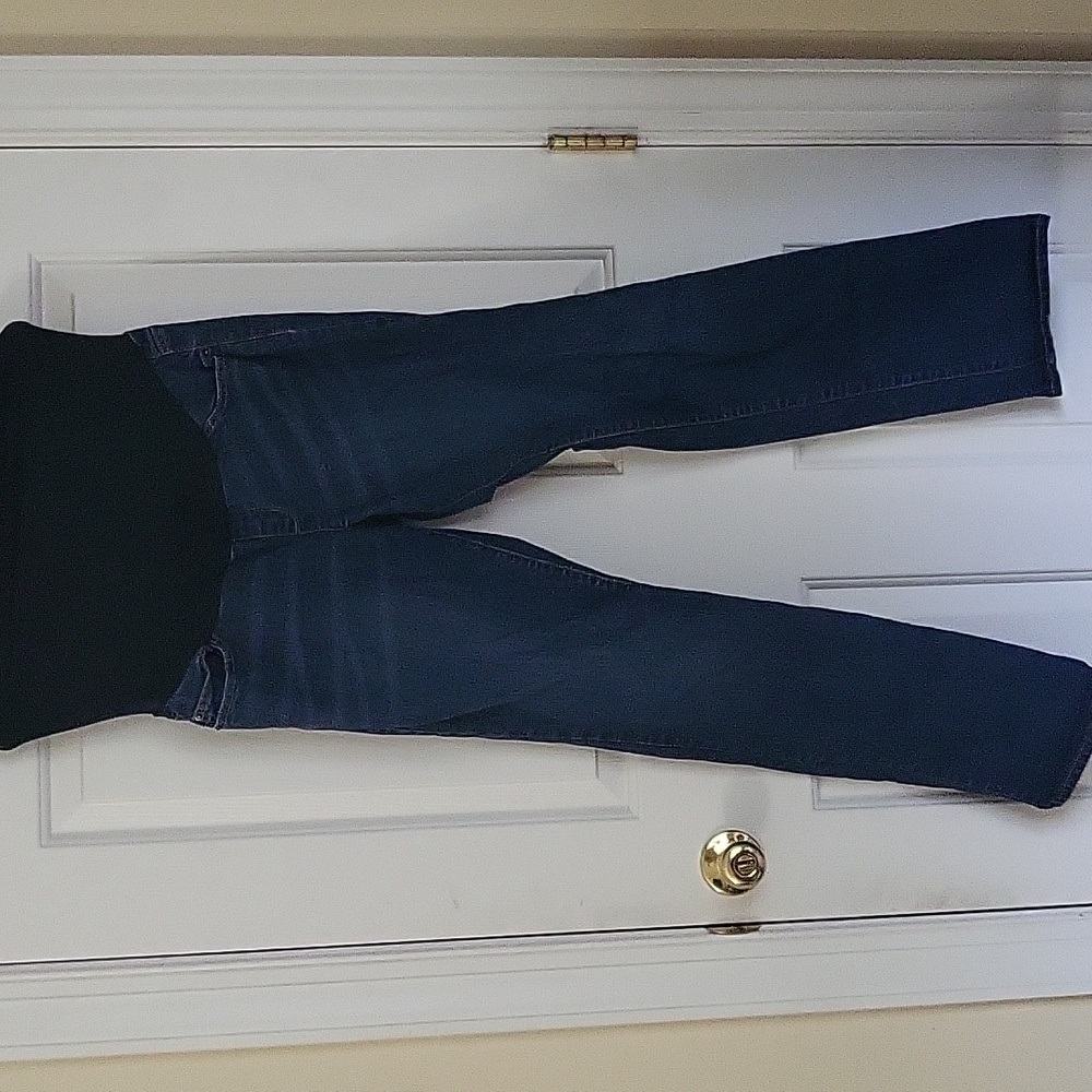 Liz Lange Maternity Jeans Sz 10